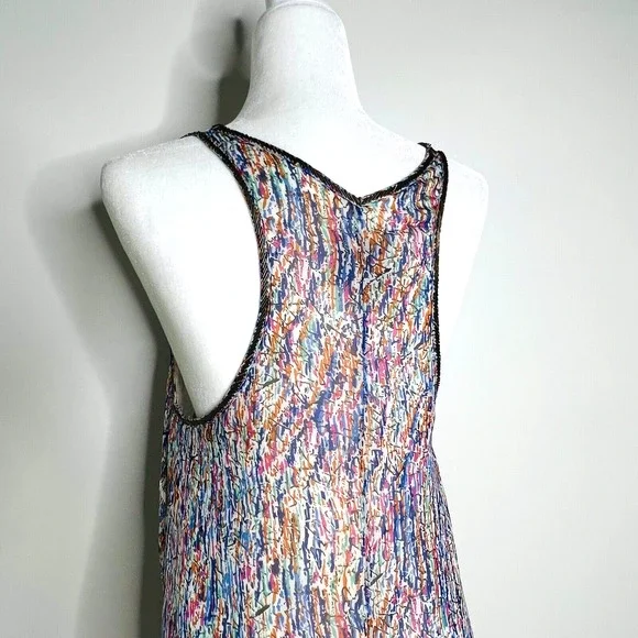 I. Madeline Dress Size S‎ Beaded Multicolor Lined - Picture 3 of 7